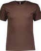 LAT Unisex Fine Jersey T-Shirt brown OFFront