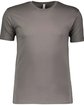 LAT Unisex Fine Jersey T-Shirt charcoal OFFront