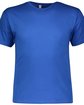 LAT Unisex Fine Jersey T-Shirt royal OFFront