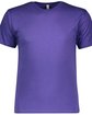 LAT Unisex Fine Jersey T-Shirt purple OFFront