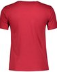 LAT Unisex Fine Jersey T-Shirt garnet OFBack