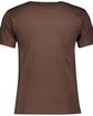 LAT Unisex Fine Jersey T-Shirt brown OFBack