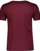 LAT Unisex Fine Jersey T-Shirt maroon OFBack