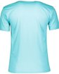 LAT Unisex Fine Jersey T-Shirt caribbean OFBack