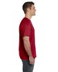 LAT Unisex Fine Jersey T-Shirt garnet ModelSide