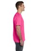 LAT Unisex Fine Jersey T-Shirt hot pink ModelSide