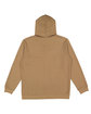 LAT Unisex Full-Zip Hooded Sweatshirt coyote brown ModelBack