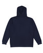 LAT Unisex Full-Zip Hooded Sweatshirt navy ModelBack