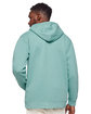 LAT Unisex Full-Zip Hooded Sweatshirt saltwater ModelBack