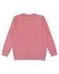 LAT Adult Vintage Wash Fleece Sweatshirt washed rouge ModelBack