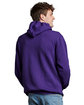 Russell Athletic Unisex Dri-Power Hooded Sweatshirt purple ModelBack