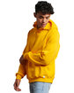 Russell Athletic Unisex Dri-Power Hooded Sweatshirt gold ModelSide