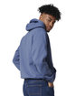 Russell Athletic Unisex Dri-Power Hooded Sweatshirt vintage blue ModelSide