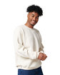 Russell Athletic Unisex Dri-Power Crewneck Sweatshirt vintage white ModelSide