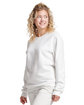Jerzees Unisex Eco Premium Blend Fleece white ModelQrt