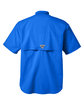 Columbia Men's Bahama II Short-Sleeve Shirt vivid blue OFBack