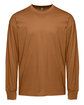 Next Level Apparel Unisex Heavyweight Cotton Long Sleeve T-Shirt clay OFFront