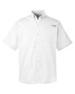 Columbia Men's Tamiami II Short-Sleeve Shirt white FlatFront