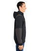 Dri Duck Men's Mission Fleece Pro Full-Zip black ModelSide