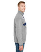 Dri Duck Men's Denali Mountain Fleece Pullover platinum ModelSide