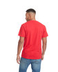 Next Level Apparel Adult Power Crew T-Shirt red ModelBack