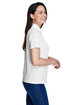 Extreme Ladies' Eperformance Shield Snag Protection Short-Sleeve Polo white ModelSide