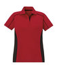 Extreme Ladies' Eperformance Fuse Snag Protection Plus Colorblock Polo  OFFront