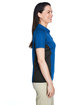 Extreme Ladies' Eperformance Fuse Snag Protection Plus Colorblock Polo true royal/ blk ModelSide