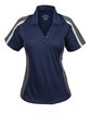 Extreme Ladies' Eperformance Strike Colorblock Snag Protection Polo classic navy OFFront