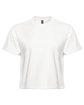 Next Level Apparel Ladies' Heavyweight Boxy T-Shirt white OFFront