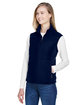 North End Ladies' Voyage Fleece Vest classic navy ModelQrt