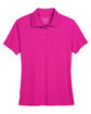 CORE365 Ladies' Origin Performance Piqu Polo bright magenta FlatFront