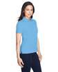 CORE365 Ladies' Origin Performance Piqu Polo columbia blue ModelQrt