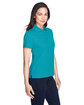 CORE365 Ladies' Origin Performance Piqu Polo clear teal ModelQrt