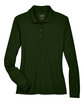 CORE365 Ladies' Pinnacle Performance Long-Sleeve Piqu Polo forest FlatFront