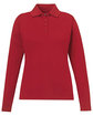 CORE365 Ladies' Pinnacle Performance Long-Sleeve Piqu Polo classic red OFFront