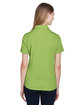 North End Ladies' Recycled Polyester Performance Piqu Polo cactus green ModelBack