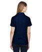 North End Ladies' Recycled Polyester Performance Piqu Polo night ModelBack