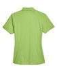 North End Ladies' Recycled Polyester Performance Piqu Polo cactus green FlatBack