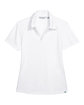 North End Ladies' Recycled Polyester Performance Piqu Polo white FlatFront