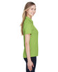 North End Ladies' Recycled Polyester Performance Piqu Polo cactus green ModelSide