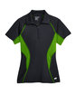 North End Ladies' Serac UTK CoolLogik Performance Zippered Polo  FlatFront