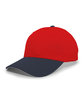 Pacific Headwear Coolport Mesh Cap red/ navy ModelQrt