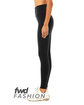 Bella + Canvas FWD Fashion Ladies' High Waist Fitness Leggings  ModelSide