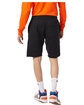 Champion Men's Cotton Gym Short with Pockets black ModelBack