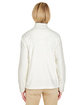 UltraClub Ladies' Cool & Dry Full-Zip Microfleece winter white ModelBack