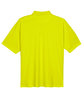 UltraClub Men's Cool & Dry MeshPiqu Polo bright yellow FlatBack