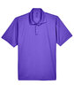 UltraClub Men's Cool & Dry MeshPiqu Polo purple FlatFront