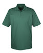 UltraClub Men's Cool & Dry MeshPiqu Polo forest green OFFront
