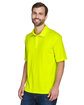 UltraClub Men's Cool & Dry MeshPiqu Polo bright yellow ModelQrt